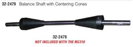 Wheel Balance Shaft with Centering Cones (수동 휠발란스 샤프트)