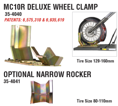 MC10R DELUXE WHEEL CLAMP 휠 클램프