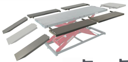 Side Panel Set for K&L MC655R/MC625R 사이드판넬 스탠다드형