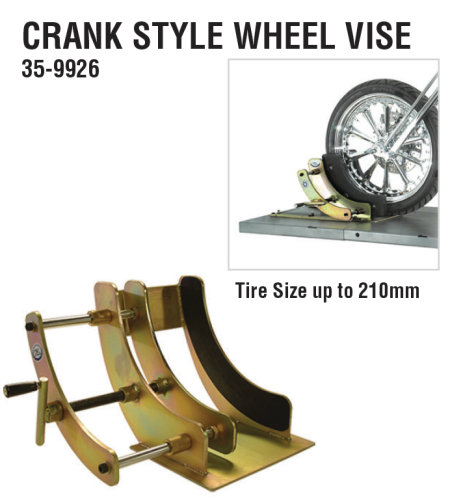 CRANK STYLE WHEEL VISE 수동 휠 바이스